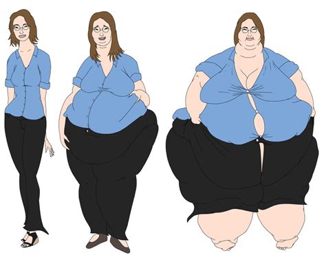 fat fan art|fat woman weight gain art.